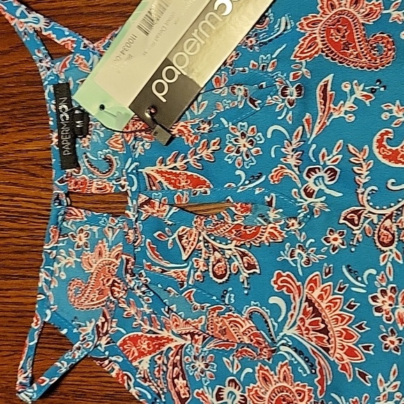 NWT | Papermoon | Walita Cutout Detail Blouse - Picture 3 of 5